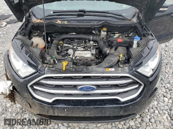 2018 Ford EcoSport SE with VIN MAJ3P1TE7JC173333, listed as a Copart auction lot 58166195 with 60,290 mi miles and Salvage title. Bid and sale history available at DreamBid. Image 12.
