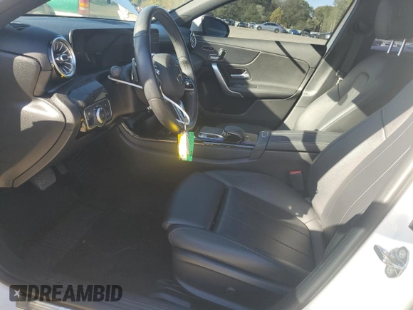 2020 Mercedes-Benz A 220 with VIN W1K3G4EB6LJ234481, listed as a Copart auction lot 80072144 with 55,648 mi miles and Salvage Title. Bid and sale history available at DreamBid. Image 7.