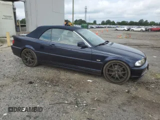 2003 BMW 3 Series 330Ci with VIN WBABS534X3JU96967, listed as a Copart auction lot 64602915 with 178,284 mi miles and Salvage title. Bid and sale history available at DreamBid. Image 4.