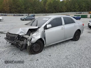 2009 Toyota Corolla with VIN JTDBL40E79J049125, listed as a Copart auction lot 79130204 with 203,856 mi miles and Salvage Title. Bid and sale history available at carsss.com. Image 1.