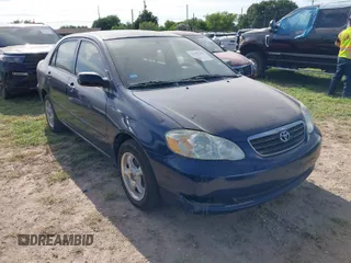 2007 Toyota Corolla CE with VIN 1NXBR32EX7Z904400, listed as a IAAI auction lot 41952406 with 141,655 mi miles and . Bid and sale history available at DreamBid. Image 1.