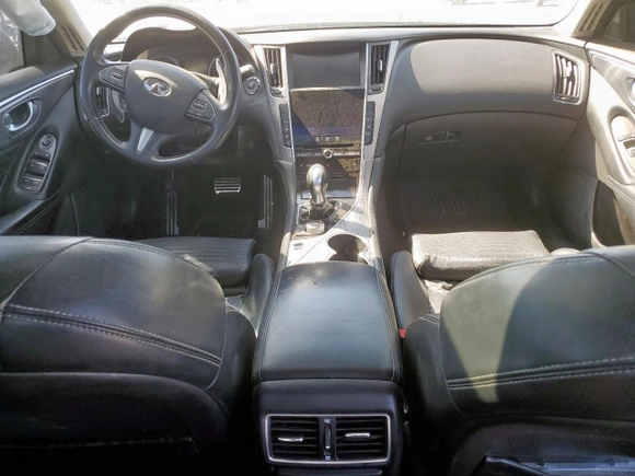 2015 Infiniti Q50 Sport with VIN JN1BV7AR2FM393634, listed as a Copart auction lot 52210065 with 147,423 mi miles and Clean title. Bid and sale history available at DreamBid. Image 8.