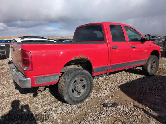 2003 Dodge 2500 ST with VIN 3D7KU28D13G782153, listed as a Copart auction lot 43834855 with 175,923 mi miles and Clean Title. Bid and sale history available at DreamBid. Image 3.