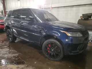 2021 Land Rover Range Rover Sport HSE Dynamic with VIN SALWR2SEXMA763141, listed as a Copart auction lot 41787275 with 64,646 mi miles and Salvage Title. Bid and sale history available at carsss.com. Image 4.