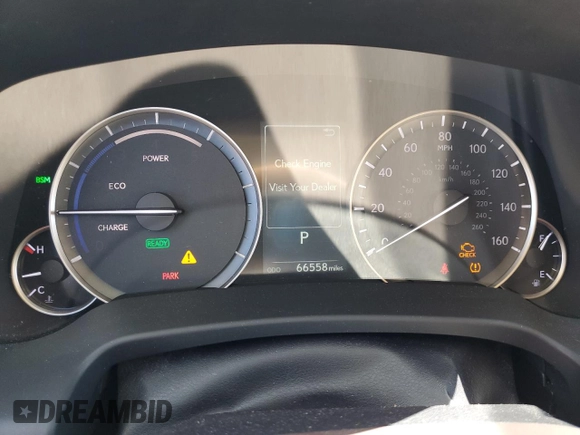 2020 Lexus RX 450h with VIN 2T2HGMDA3LC048722, listed as a Copart auction lot 56066865 with 66,558 mi miles and Salvage title. Bid and sale history available at DreamBid. Image 9.