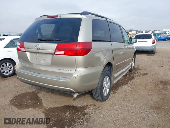 2005 Toyota Sienna CE z VIN 5TDZA23C75S312147, wystawiony jako IAAI lot #41513436 z przebiegiem 87 473 mil mil oraz . Historia ofert i sprzedaży dostępna na DreamBid. Obrazek 4.
