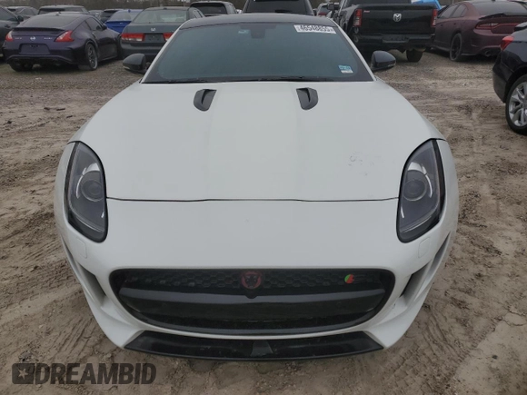 2016 Jaguar F-Type S with VIN SAJWJ6BV9G8K35173, listed as a Copart auction lot 46548855 with 44,956 mi miles and Clean Title. Bid and sale history available at DreamBid. Image 5.