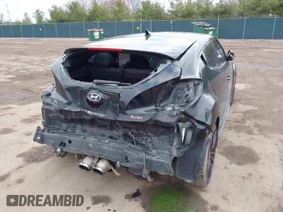 2013 Hyundai Veloster Turbo z VIN KMHTC6AE5DU151346, wystawiony jako IAAI lot #41177509 z przebiegiem 112 955 mil mil oraz . Historia ofert i sprzedaży dostępna na DreamBid. Obrazek 4.