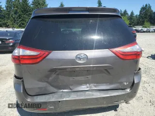 2015 Toyota Sienna XLE with VIN 5TDYK3DC7FS630252, listed as a Copart auction lot 65182965 with 90,764 mi miles and Salvage title. Bid and sale history available at DreamBid. Image 6.