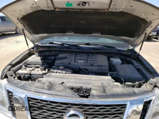 2018 Nissan Armada Platinum with VIN JN8AY2ND0JX000162, listed as a Copart auction lot 62196153 with 35,872 mi miles and Clean Title. Bid and sale history available at carsss.com. Image 12.