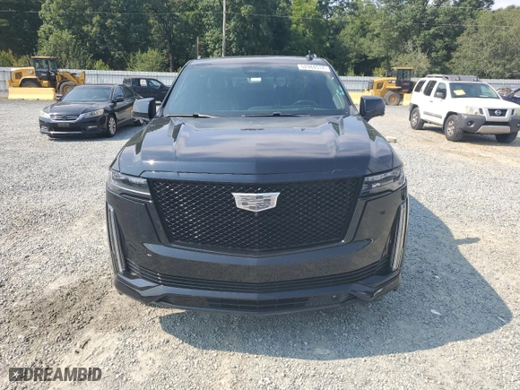 2022 Cadillac Escalade Sport with VIN 1GYS4FKL3NR136661, listed as a Copart auction lot 62984514 with 31,969 mi miles and Salvage Title. Bid and sale history available at carsss.com. Image 5.