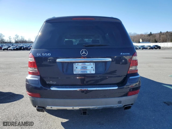 2008 Mercedes-Benz GL-Class 5.5L with VIN 4JGBF86E18A377124, listed as a Copart auction lot 87837485 with 194,570 mi miles and Salvage Title. Bid and sale history available at carsss.com. Image 6.