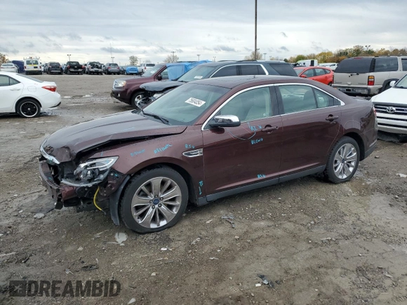 2012 Ford Taurus Limited with VIN 1FAHP2JW5CG138339, listed as a Copart auction lot 75604054 with 141,658 mi miles and Clean title. Bid and sale history available at DreamBid. Image 1.