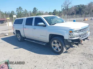 2017 Chevrolet Silverado 1500 LTZ with VIN 3GCUKSEC7HG311460, listed as a IAAI auction lot 41651225 with 146,054 mi miles and . Bid and sale history available at DreamBid. Image 1.