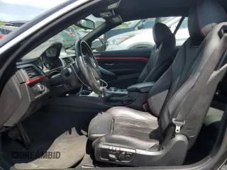 2015 BMW 4 Series 428i xDrive z VIN WBA3T1C57FP820896, wystawiony jako Copart lot #62681495 z przebiegiem 147 357 mil mil oraz Szkoda całkowita • Salvage title. Historia ofert i sprzedaży dostępna na DreamBid. Obrazek 7.