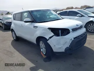 2016 Kia Soul with VIN KNDJN2A20G7275029, listed as a IAAI auction lot 41691550 with 83,416 mi miles. Bid and sale history available at carsss.com. Image 1.