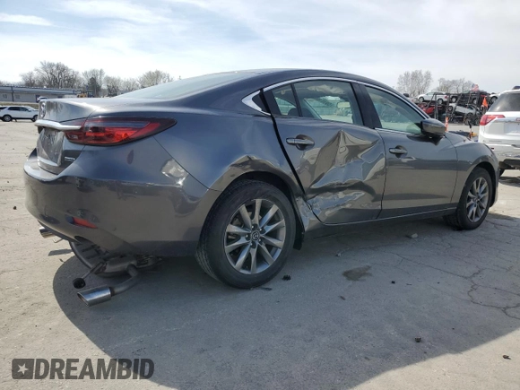 2020 Mazda 6 Sport with VIN JM1GL1UM5L1527295, listed as a Copart auction lot 50151085 with 29,246 mi miles and Salvage Title. Bid and sale history available at DreamBid. Image 3.
