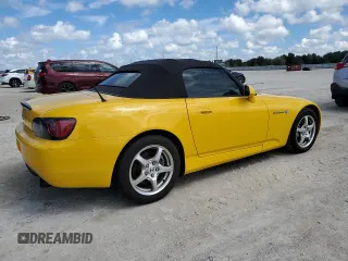 2002 Honda S2000 z VIN JHMAP11472T002254, wystawiony jako Copart lot #73834914 z przebiegiem 111 274 mil mil oraz Szkody całkowita. Historia ofert i sprzedaży dostępna na DreamBid. Obrazek 3.