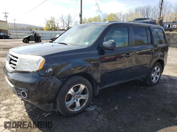 2014 Honda Pilot EX-L with VIN 5FNYF4H57EB002202, listed as a Copart auction lot 52979515 with 218,103 mi miles and Salvage Title. Bid and sale history available at carsss.com. Image 1.