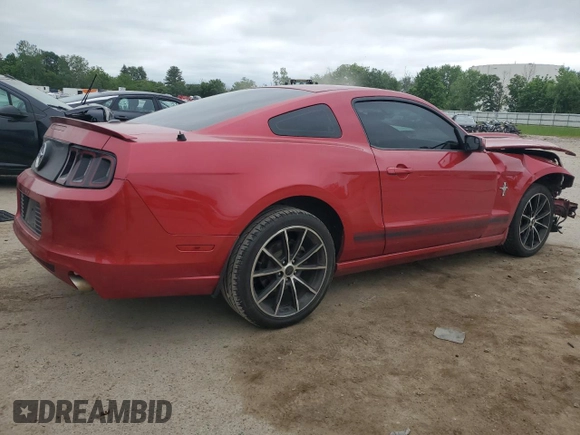 2013 Ford Mustang V6 with VIN 1ZVBP8AM2D5278022, listed as a Copart auction lot 61308145 with 96,275 mi miles and Salvage title. Bid and sale history available at DreamBid. Image 3.