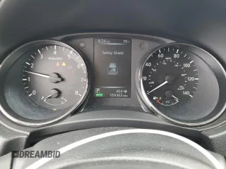 2017 Nissan Rogue SV with VIN KNMAT2MT1HP602744, listed as a Copart auction lot 57971345 with 159,362 mi miles and Salvage title. Bid and sale history available at DreamBid. Image 9.