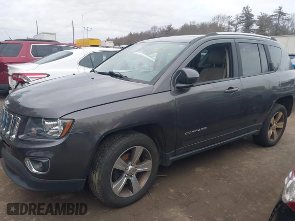 2017 Jeep Compass High Altitude with VIN 1C4NJDEBXHD193802, listed as a IAAI auction lot 41718878 with 123,949 mi miles. Bid and sale history available at carsss.com. Image 14.