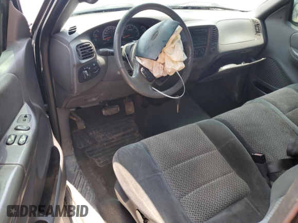 2001 Ford F-150 XL with VIN 1FTRF17L11NA64449, listed as a Copart auction lot 59757325 with Not provided miles and Non repairable. Bid and sale history available at DreamBid. Image 8.