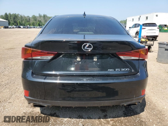 2020 Lexus IS 300 with VIN JTHD81F23L5041799, listed as a Copart auction lot 59922935 with 122,307 mi miles and Clean title. Bid and sale history available at DreamBid. Image 6.