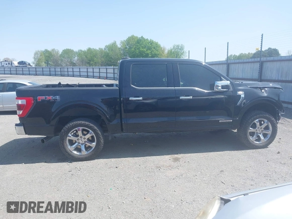 2021 Ford F-150 XL with VIN 1FTFW1ED7MFA77770, listed as a IAAI auction lot 41882929 with 76,099 mi miles and . Bid and sale history available at DreamBid. Image 13.