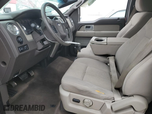 2010 Ford F-150 XL with VIN 1FTFW1EV9AFB54028, listed as a Copart auction lot 44244155 with 158,050 mi miles and Salvage Title. Bid and sale history available at carsss.com. Image 7.