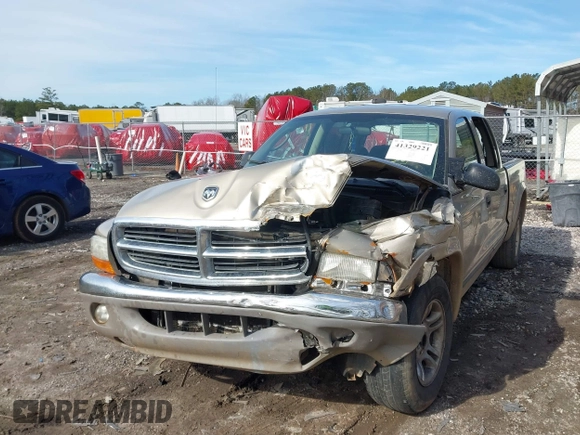 2003 Dodge Dakota SLT with VIN 1D7HL48X53S348636, listed as a IAAI auction lot 41329221 with 133,075 mi miles. Bid and sale history available at carsss.com. Image 6.