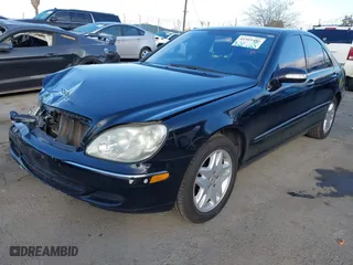 2006 Mercedes-Benz S-Class 3.7L with VIN WDBNF67JX6A473072, listed as a IAAI auction lot 41495486 with 161,762 mi miles. Bid and sale history available at carsss.com. Image 2.