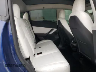 2022 Tesla Model Y Performance with VIN 7SAYGDEFXNF438281, listed as a Copart auction lot 53706435 with Not provided miles and Salvage title. Bid and sale history available at DreamBid. Image 11.