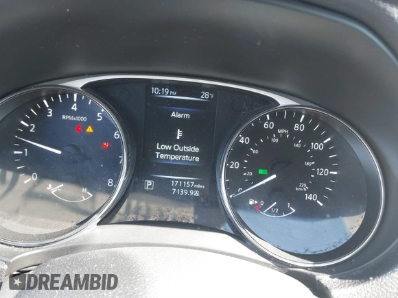 2016 Nissan Rogue SL with VIN 5N1AT2MV1GC760956, listed as a IAAI auction lot 41689234 with 171,157 mi miles and . Bid and sale history available at DreamBid. Image 15.