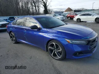 2021 Honda Accord Sport z VIN 1HGCV2F33MA002208, wystawiony jako Copart lot #85139714 z przebiegiem 75 839 mil mil oraz Szkoda całkowita • Salvage title. Historia ofert i sprzedaży dostępna na DreamBid. Obrazek 4.