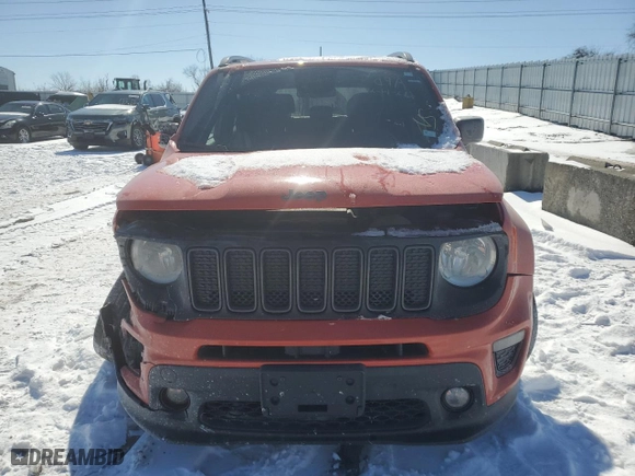 2021 Jeep Renegade Latitude with VIN ZACNJCBB0MPM67371, listed as a Copart auction lot 46133625 with 38,168 mi miles and Salvage Title. Bid and sale history available at carsss.com. Image 5.