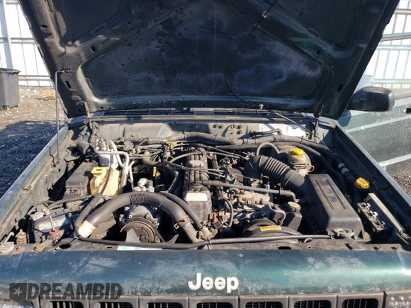 1999 Jeep Cherokee SE with VIN 1J4FF28S3XL551875, listed as a Copart auction lot 43057555 with 226,794 mi miles and Salvage title. Bid and sale history available at DreamBid. Image 13.