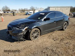 2021 Acura ILX w/Premium/A-SPEC Package with VIN 19UDE2F81MA004006, listed as a Copart auction lot 68704982 with 46,334 mi miles. Bid and sale history available at carsss.com. Image 1.