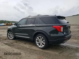 2022 Ford Explorer Platinum z VIN 1FM5K8HW0NNA08189, wystawiony jako Copart lot #54322935 z przebiegiem 41 232 mil mil oraz Szkoda całkowita • Salvage title. Historia ofert i sprzedaży dostępna na DreamBid. Obrazek 2.