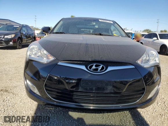 2012 Hyundai Veloster w/Gray Int with VIN KMHTC6AD9CU026260, listed as a Copart auction lot 87858115 with 89,939 mi miles and Salvage title. Bid and sale history available at DreamBid. Image 5.