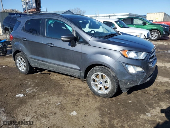 2020 Ford EcoSport SE with VIN MAJ3S2GE0LC361371, listed as a Copart auction lot 88689015 with 65,261 mi miles and Salvage Title. Bid and sale history available at carsss.com. Image 4.