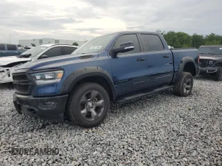 2020 Ram 1500 Big Horn with VIN 1C6SRFFTXLN409382, listed as a Copart auction lot 64811365 with 70,305 mi miles and Salvage title. Bid and sale history available at DreamBid. Image 1.