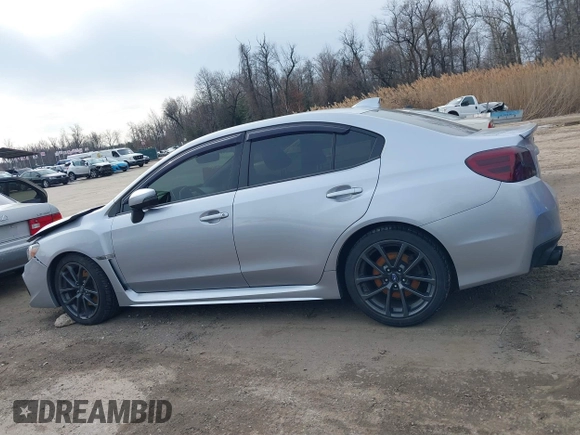 2018 Subaru WRX Limited with VIN JF1VA1L68J8834244, listed as a IAAI auction lot 41609696 with 109,736 mi miles. Bid and sale history available at carsss.com. Image 14.