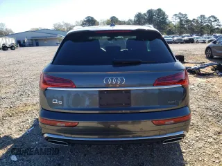 2022 Audi Q5 S line Premium Plus with VIN WA1EAAFY7N2050583, listed as a Copart auction lot 49108475 with 34,090 mi miles and Salvage Title. Bid and sale history available at DreamBid. Image 6.