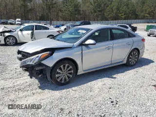 2015 Hyundai Sonata Sport with VIN 5NPE34AF8FH065780, listed as a Copart auction lot 51096475 with 61,131 mi miles and Salvage title. Bid and sale history available at DreamBid. Image 1.