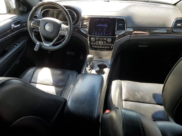 2019 Jeep Grand Cherokee Overland with VIN 1C4RJECG5KC602873, listed as a Copart auction lot 46701925 with 96,444 mi miles and Salvage Title. Bid and sale history available at carsss.com. Image 8.