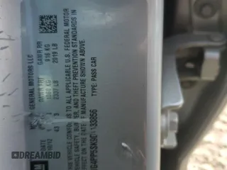 2013 Buick Verano with VIN 1G4PP5SK9D4133856, listed as a Copart auction lot 62121035 with 76,338 mi miles and Salvage title. Bid and sale history available at DreamBid. Image 12.