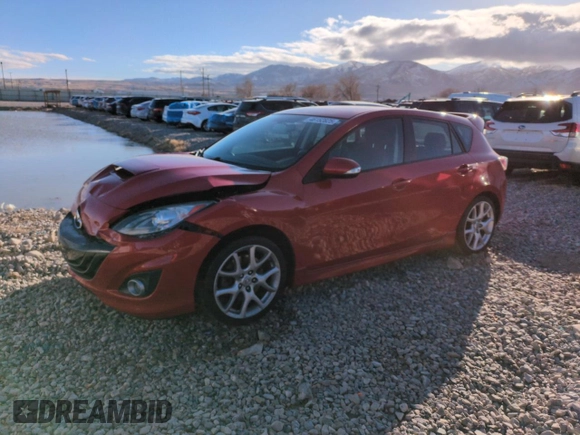 2012 Mazda 3 Mazdaspeed3 Touring with VIN JM1BL1L34C1521815, listed as a Copart auction lot 46152825 with 37,079 mi miles and Salvage Title. Bid and sale history available at DreamBid. Image 1.