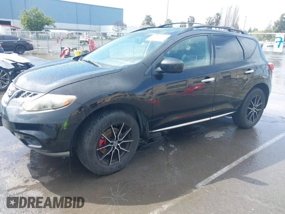2011 Nissan Murano LE with VIN JN8AZ1MU3BW062834, listed as a IAAI auction lot 42127477 with 187,584 mi miles and . Bid and sale history available at carsss.com. Image 2.