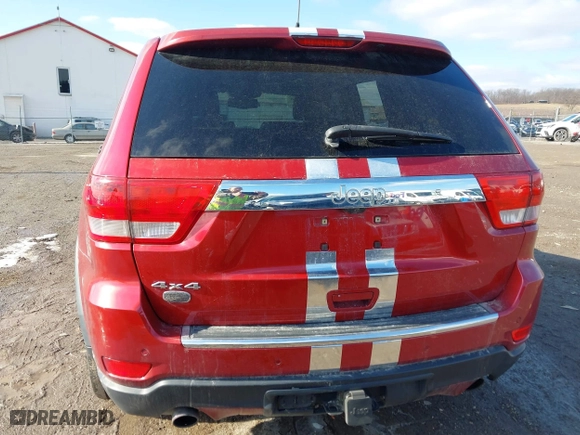 2011 Jeep Grand Cherokee Overland with VIN 1J4RR6GT9BC560482, listed as a IAAI auction lot 41544308 with 111,029 mi miles. Bid and sale history available at carsss.com. Image 16.